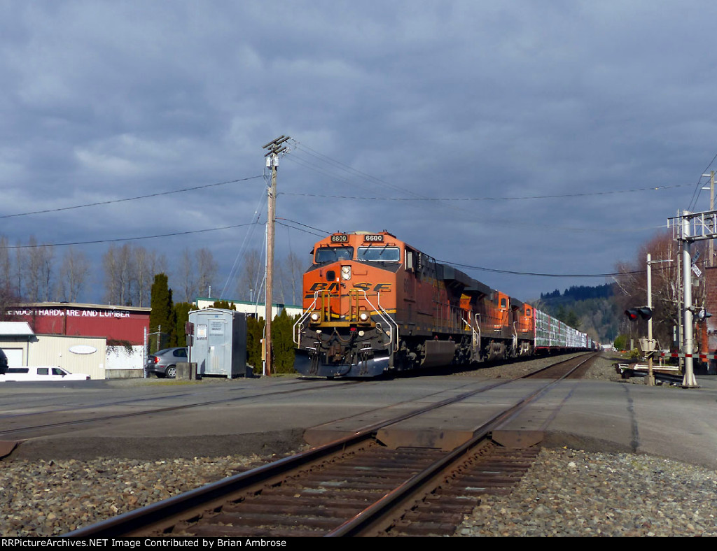 BNSF 6300 West - Sb